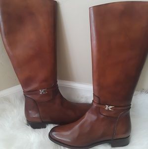 Kiton Brown Leather Boots